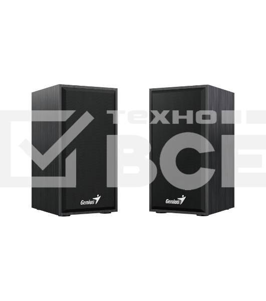 Колонки Genius SP-HF180, 2.0, 2 x 3W, USB-power, Black