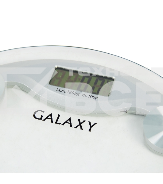 Весы Galaxy GL 4804 (макс.вес 180кг. ЖК дисплей с подсветкой,Цена деления 0,1кг.)