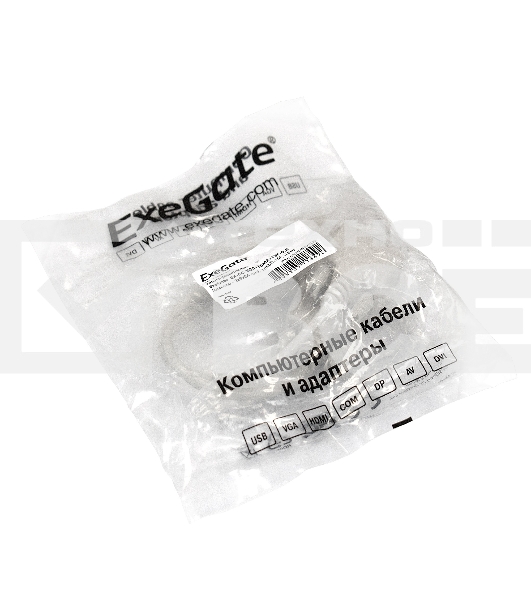 Кабель-разветвитель  Exegate EX284939RUS ExeGate EX-CC-VGA-15M2x15F-0.3 (монитор - 2xSVGA card, 15M/2x15F, 0,3м)