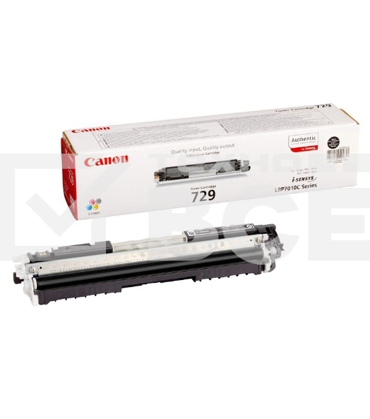 Картридж лазерный Canon Cartridge 729BK (4370B002) черный (1200 стр.) для CANON i-Sensys LBP-7010C/7018C