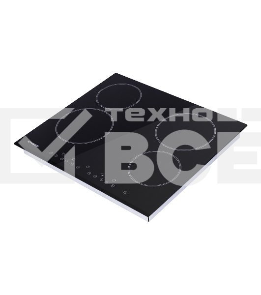 Варочная поверхность Hyundai HHE 6450 BG черный