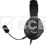 Игровые наушники SVEN AP-U1001MV с микрофоном черные (USB, LED,  mini jack O 3,5 мм (4 pin), 50 мм, RGB подсветка), фото3