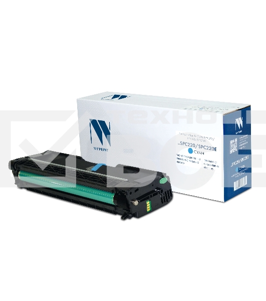 Картридж NVP совместимый NV-SPC220/SPC220E Голубой для Ricoh Aficio SP C220/SP C221/SP C222/SP C240 (406053) (2300k)
