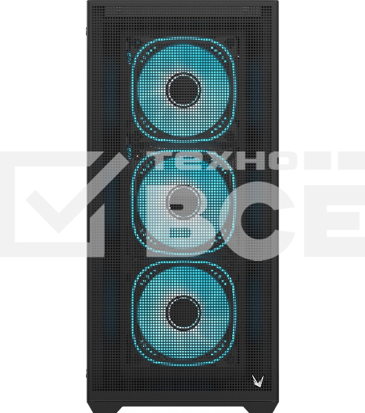 Компьютерный корпус Aerocool / Formula Air Power G5 черный без БП ATX 1x120mm 1xUSB3.0 1xUSB3.1 audio bott PSU