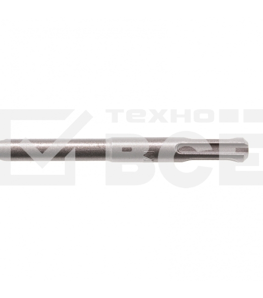 Бур по бетону, двойная спираль, Cobalt W-tip, 10x460 мм, SDS PLUS Denzel