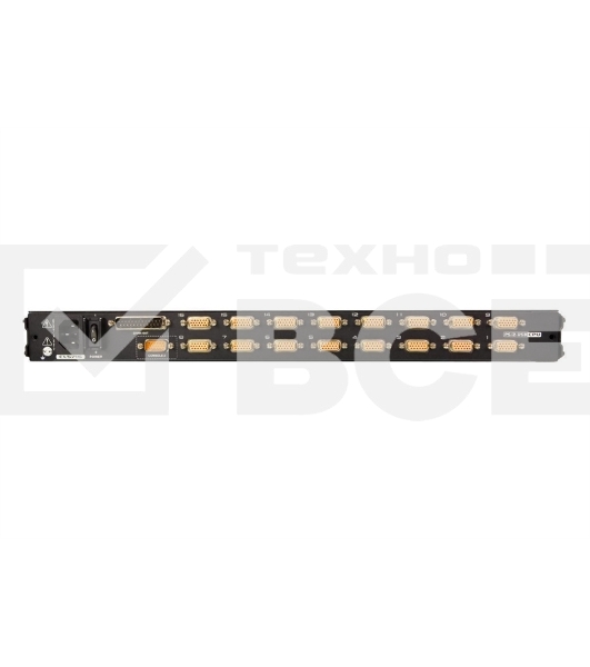 Портовый переключатель 16 с KVM консолью ATEN 16-Port PS/2-USB VGA Single Rail 17.3