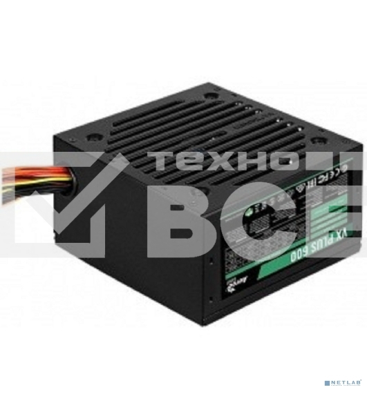 Блок питания Aerocool / Formula VX-600 PLUS, 600Вт 120мм, черный
