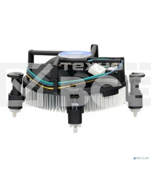 Кулер для процессора Intel Original E41759 серебристый 80мм алюминий  2800rpm 38db 4-pin 80W 45мм