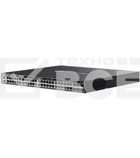 Стекируемый управляемый коммутатор TP-Link SG6654X 3 го уровня Omada с 48 гигабитными портами и 6 портами SFP+