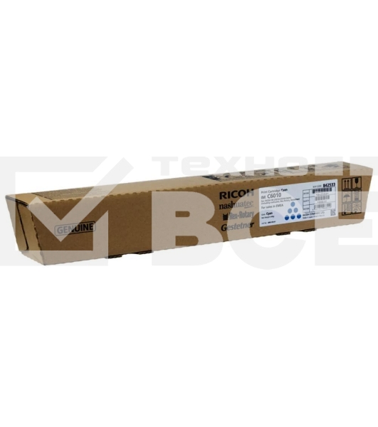 Тонер картридж Голубой IM C6010/ Print Cartridge Cyan IM C6010