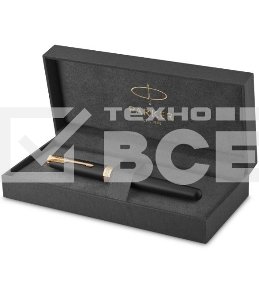 Ручка роллер Parker Sonnet Core T528 (CW1931518) Matte Black GT F черн. черн. подар.кор.