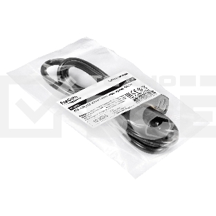 Кабель питания ExeGate Power EC-1P (C13->C14, VDE-250V-3*1.0mm2, медь, черный, 16A, 1м)