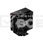 Кулер для процессора PCCooler RT400 Digital BK (230W, 4-pin PWM, LED temp., 152mm, Al/Cu, 4x6mm, 1x120mm, 73.32CFM, 34.9dBA, 2200RPM, S: 1851/1700/1200/115X, AM5/AM4, black), фото2