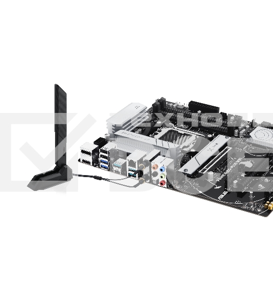 Материнская плата ASUS PRIME B650-PLUS WIFI, AM5, AMD B650, 4xDDR5, 4xSATA, 2xM.2, 1xPCIe 4.0 x16, 2xPCIe 4.0 x1, 1xDP, 1xHDMI, 1x2.5Gb LAN, Wi-Fi 6E, Bluetooth 5.3, 4xUSB-A 10Gbps, 2xUSB-A 5Gbps, 2xUSB-A 2.0, 5x3.5 мм, 7.1, ATX
