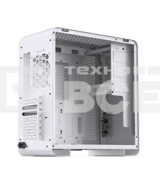 Корпус без блока питания Case JONSBO U4 PRO MESH, Midi-Tower, no fan, 1xUSB-A 3.2 + 1xUSB-C 3.2, ATX, mATX, mITX White