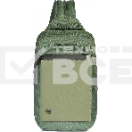 Рюкзак слинг мужской Piquadro Orion CA6625S136/VE хаки ткань/натур.кожа, фото2
