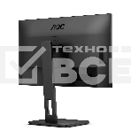 Монитор 27' AOC Q27P3CV IPS 2560x1440, 75 Гц, 4 мс, 16:9, 350 кд/м², 2xHDMI 1.4, DisplayPort 1.2, USB-концентратор (4x USB 3.0), 2.5 Gigabit Ethernet, встроенные динамики, черный, фото24