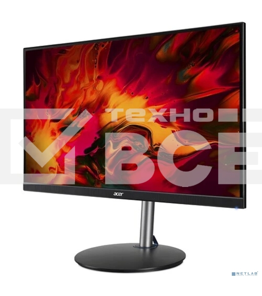 Монитор 24.1' Acer XV242Fbmiiprx TN+film 1920x1080, 540 Гц, 1 мс, 16:9, 400 кд/м², HDMI 2.0, DP 1.4, 3.5 Jack, динамики (2x2 Вт), HDR10, FreeSync Premium, G-Sync, черный