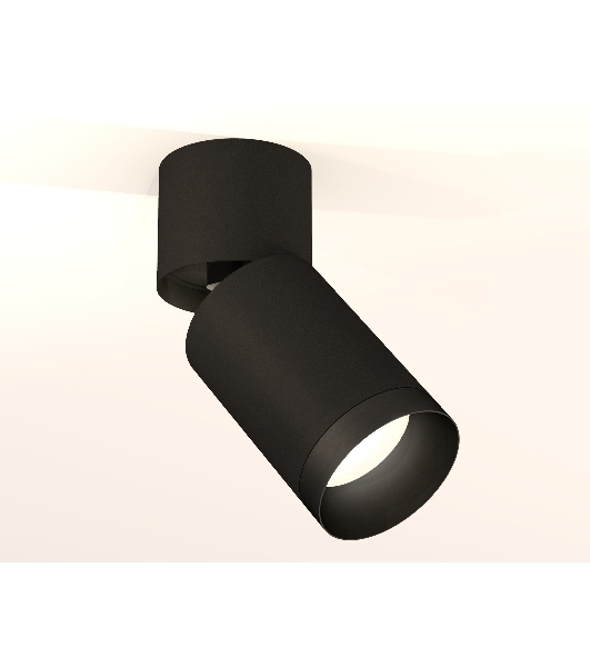 Светильник Ambrella Light XM6313041 SBK/BK/PBK черный песок/черный/черный полированный MR16 GU5.3 (A2221, C6313, N6131)