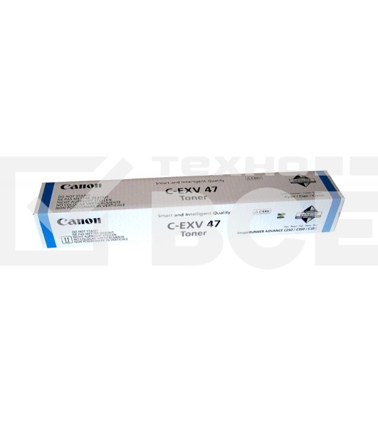 Картридж лазерный Canon C-EXV47C (8517B002) голубой (21 500 стр.) для Canon iR-ADV С351iF/C350i/C250i