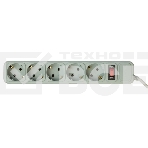 Сетевой фильтр PC Pet AP01006-E-GR 1.8м (5 розеток) серый, фото4