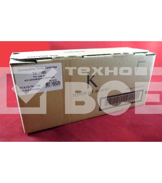 Картридж лазерный для Kyocera-Mita M2135/M2635/M2735/P2235 TK-1150 3K (С ЧИПОМ) JPN