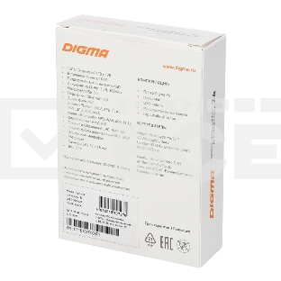 Плеер Hi-Fi Flash Digma Z4 BT 16Gb черный/1.5
