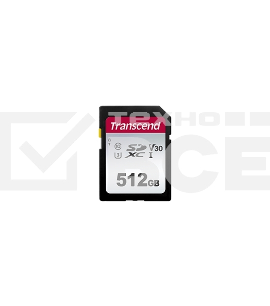 Карта памяти Transcend 512Gb UHS-I U3 SD card
