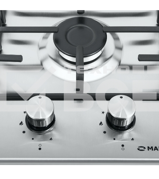 Газовая панель Maunfeld EGHS.32.3ES/G, нержавеющая сталь