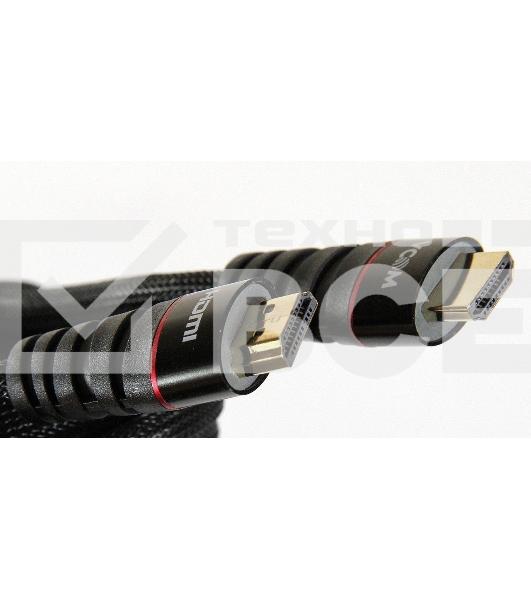 Кабель HDMI 19M/M ver. 2.0 черные коннекторы, 1.8m VCOM <CG526S-B-1.8M> Blister Кабель HDMI 19M/M ver. 2.0 черные коннекторы, 1.8m VCOM <CG526S-B-1.8M> Blister