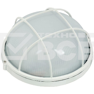 Светильник Iek LNPP0-1102-1-100-K01 НПП1102 белый/круг с реш. 100Вт IP54 ИЭК