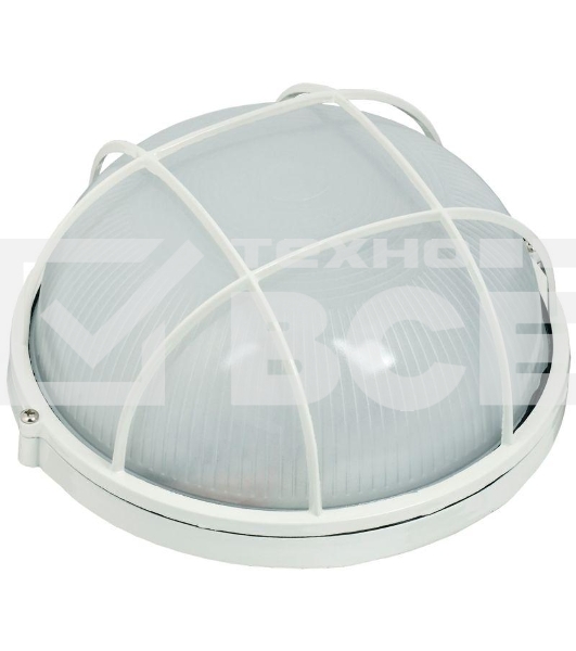Светильник Iek LNPP0-1102-1-100-K01 НПП1102 белый/круг с реш. 100Вт IP54 ИЭК