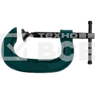 Струбцина KRAFTOOL 32229-100 EXPERTвысокопрочный чугун с шаровидным графитом, 4/100 мм