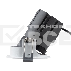 Светильник встраиваемый поворотный Rexant Horeca Dark Light с антиослепляющим эффектом 12 Вт 4000 К Oval LED WHITE, фото4