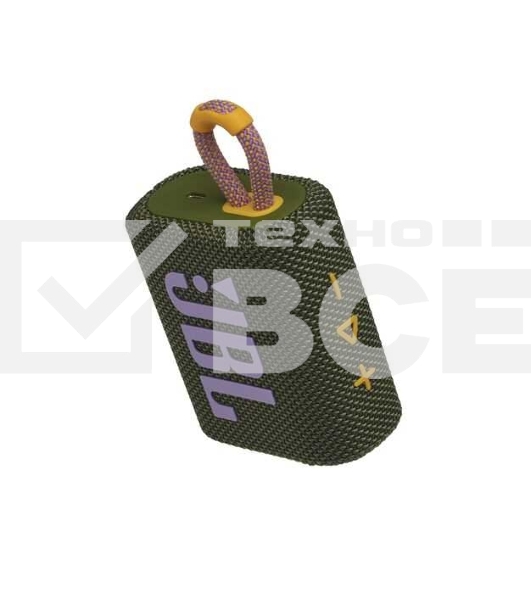 Портативная акустика JBL GO 3, зеленый