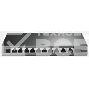 Настольный коммутатор TP-Link TL-SG1210MP 10-портовый гигабитный на 8 портов PoE+