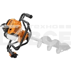 Мотобур Carver AG-152/000 бытовой 2-х такт. 1400Вт 1.9л.с. 52см3 277об/мин (01.003.00022), фото2
