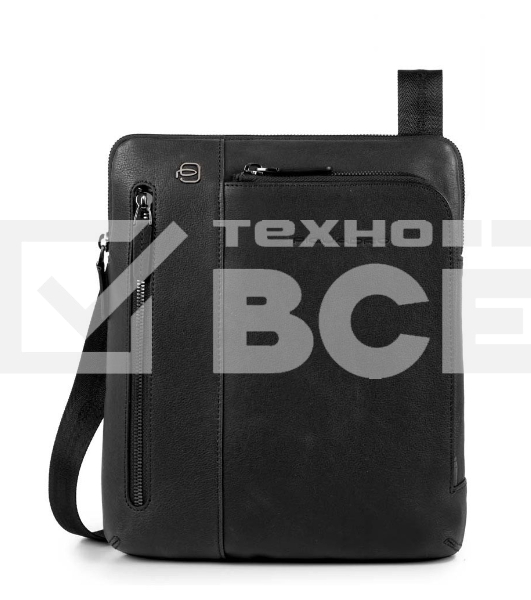 Сумка мужская Piquadro Black Square CA1816B3/N, черный, натур.кожа