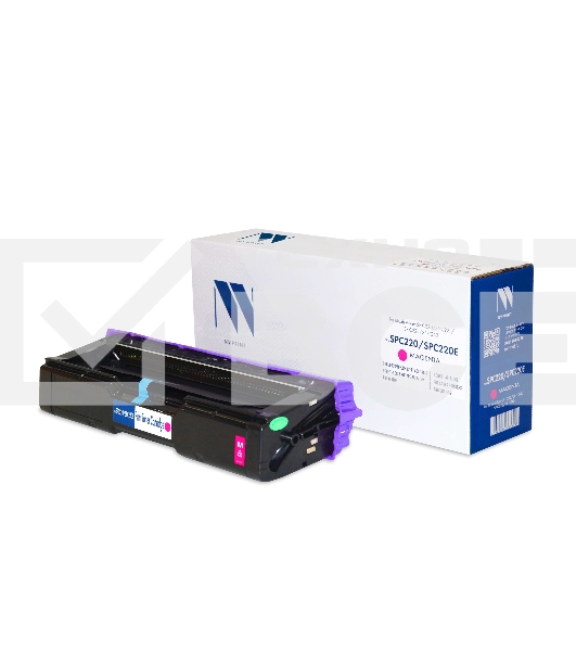 Картридж NVP совместимый NV-SPC220/SPC220E Magenta для Ricoh Aficio SP C220/SP C221/SP C222/SP C240 (406054) (2300k)