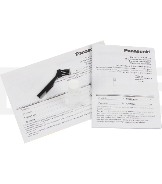Машинка для стрижки Panasonic ER-GY10CM520 черный (насадок в компл:4шт)