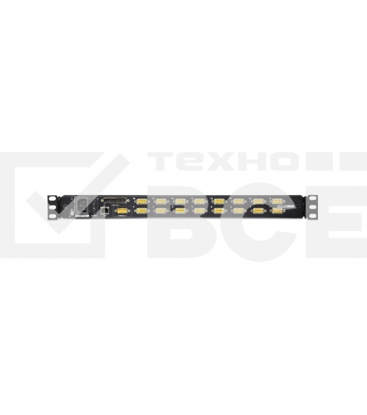 Переключатель KVM 16-портовый IP с ЖК-дисплеем Slideaway/ATEN SINGLE RAIL 16P PS/2-USB LCDKVMP 19INCH WIH IP