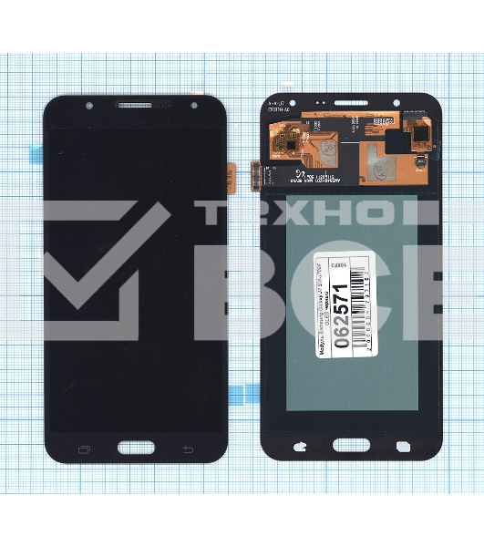 Дисплей для Samsung Galaxy J7 SM-J700H (OLED) черный