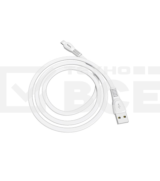 Кабель HOCO USB X40 Noah для Lightning, 2.4А, длина 1 м, белый