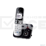 Телефон беспроводной (DECT) Panasonic KX-TG6821RUB (черный), автоответчик,определитель номера,телефонный справочник 120 зап.}, фото4