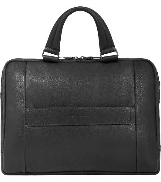 Сумка для ноутбука Piquadro Carl CA4098S129/N черный натур.кожа