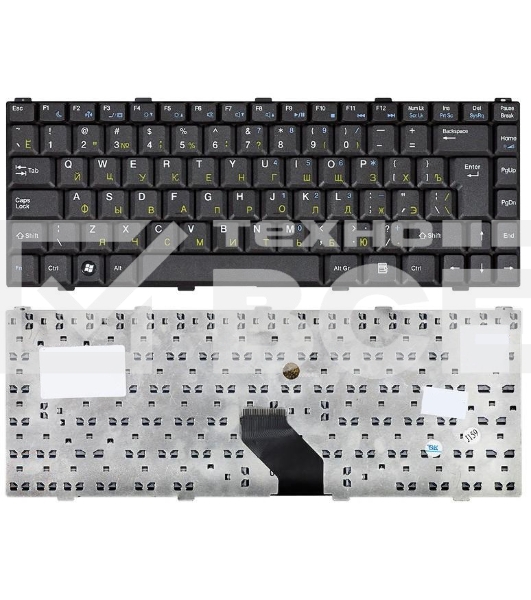 Клавиатура для ноутбука Asus Z96 Z96J Z96F S96J S9 S96J S96 Z84 Z84F Z84J черная