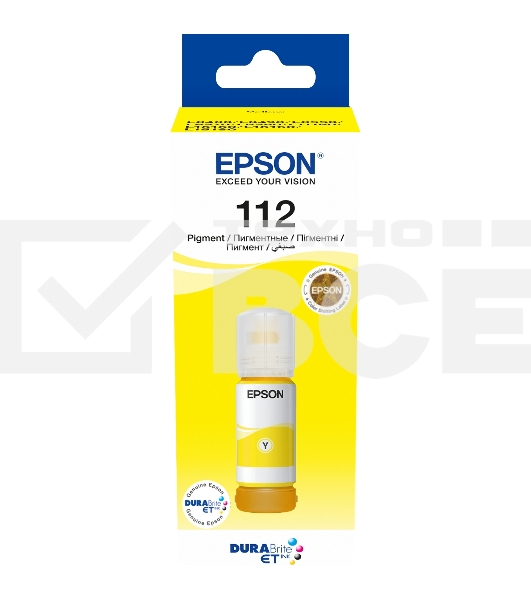 Контейнер с желтыми чернилами Epson  для L6550/L6570/L6580/ L15150/L15160