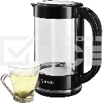Чайник электрический Bosch TWK70B03 1.7л. 2400Вт черный (корпус: стекло), фото7