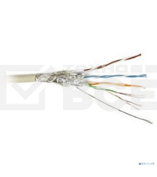 Кабель витая пара Rexant SFTP 4PR 24AWG, CAT5e, наружный (OUTDOOR), бухта 305 м