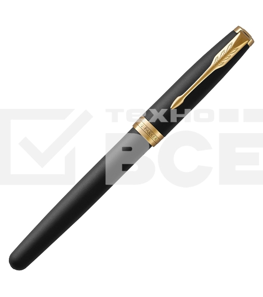 Ручка роллер Parker Sonnet Core T528 (CW1931518) Matte Black GT F черн. черн. подар.кор.